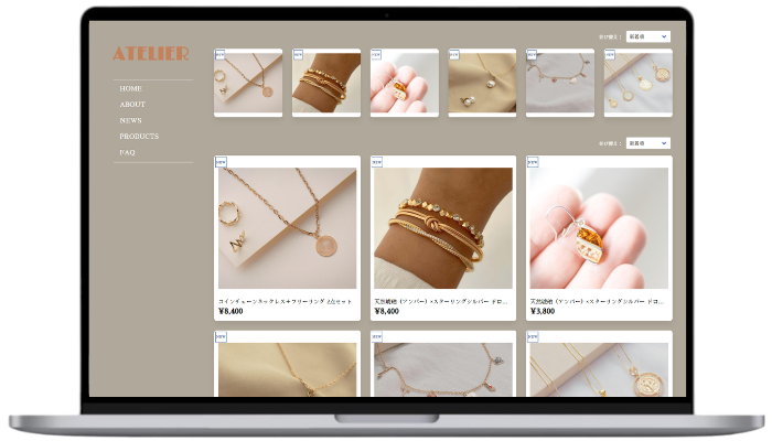 ハンドメイド・アクセサリー