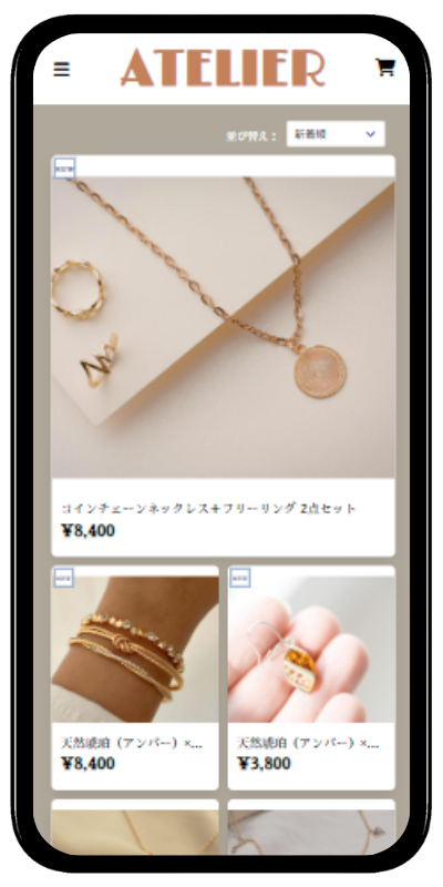 ハンドメイド・アクセサリー