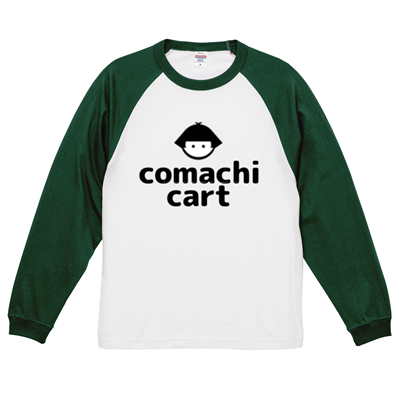 ラグランTシャツのプリント例